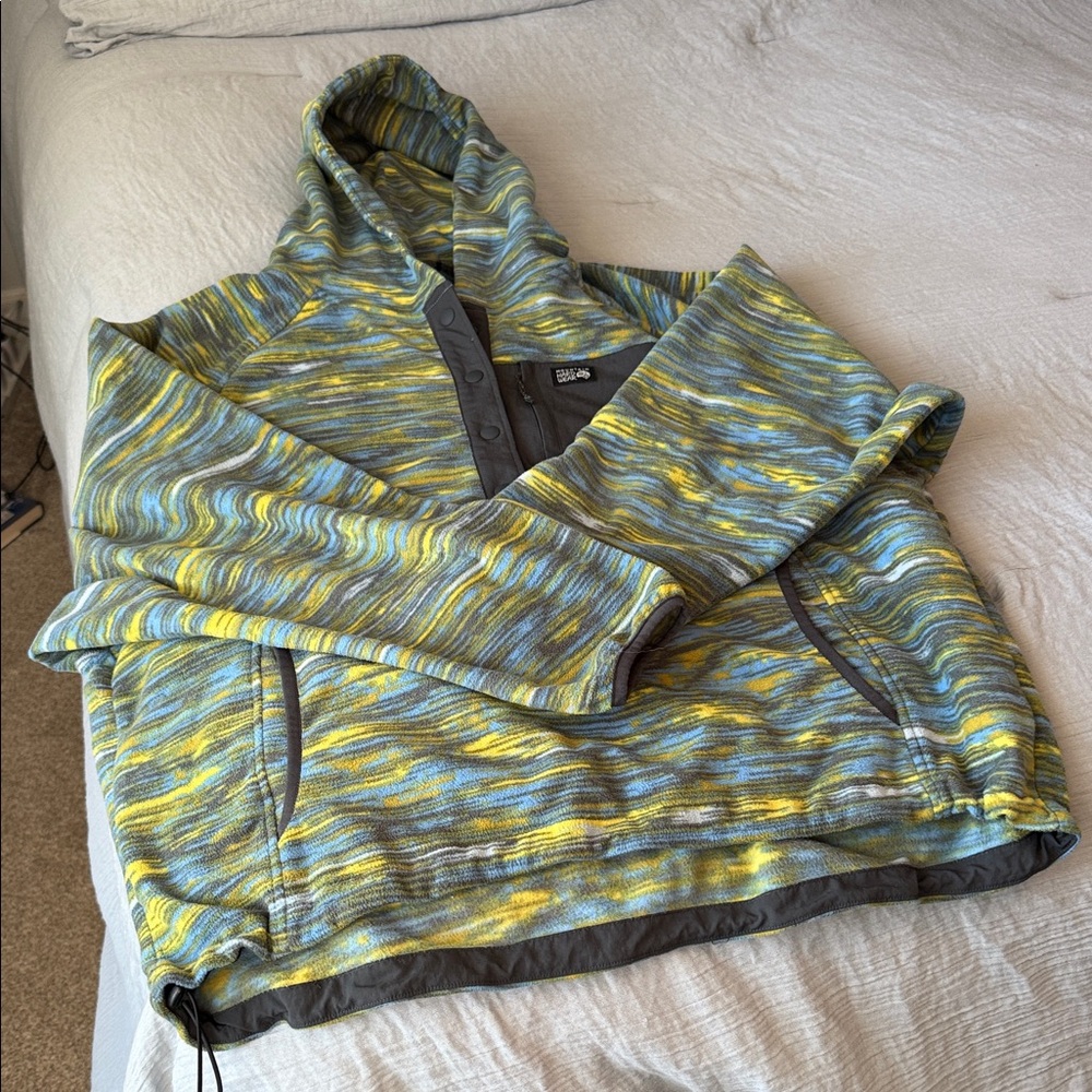 Women’s Mountain Hardwear Multicolor Hooded Sweater Fleece